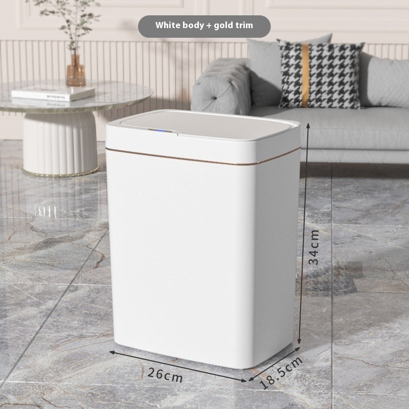 Light Luxury Smart Sensor Trash Can