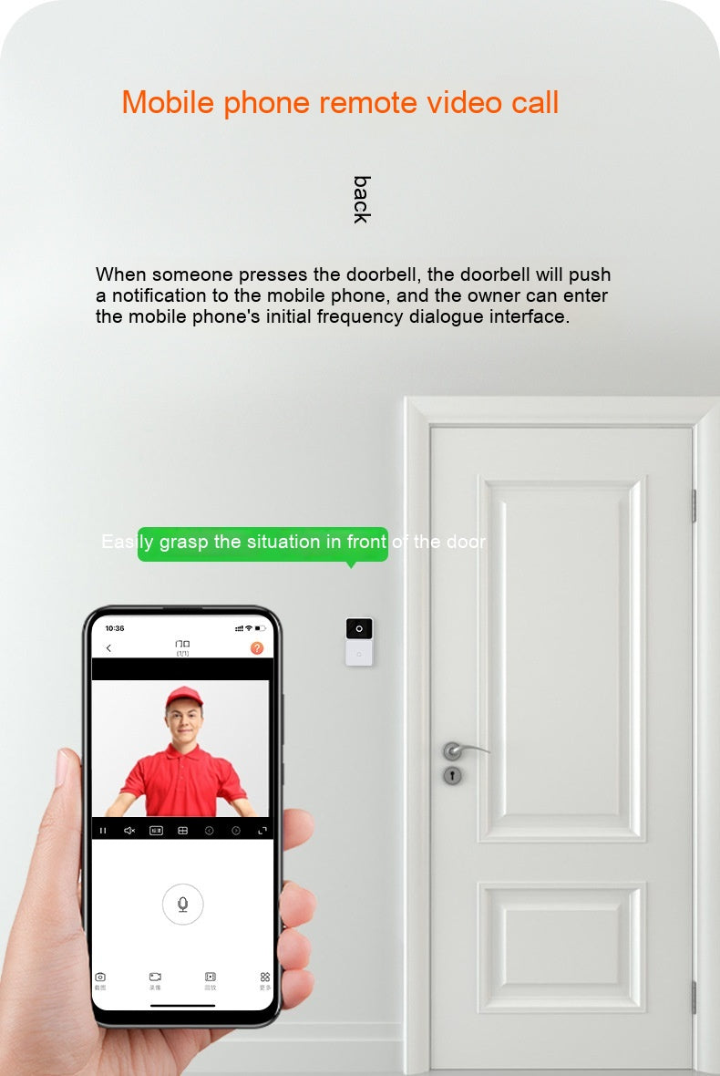 Wireless Home Smart Doorbell Camera
