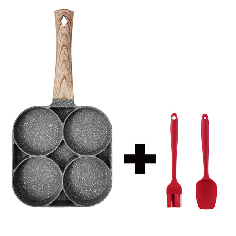 Non Stick Multi Functional 4 Hole Frying Pan