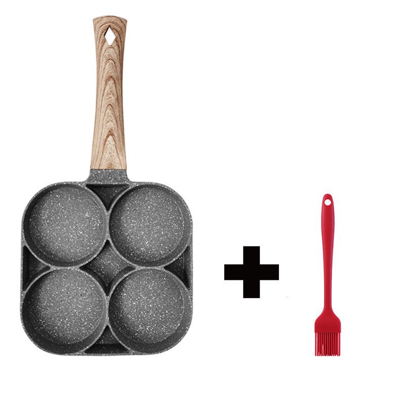 Non Stick Multi Functional 4 Hole Frying Pan