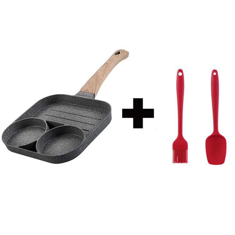 Non Stick Multi Functional 4 Hole Frying Pan
