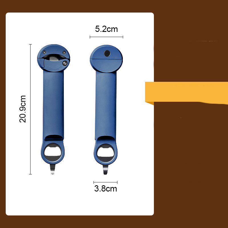 Multifunctional Retractable Tin Opener