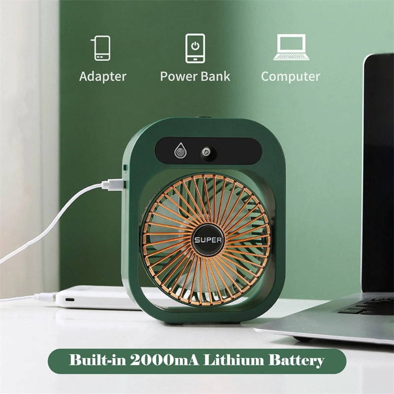USB Multi Speed Air Conditioning Mist Fan