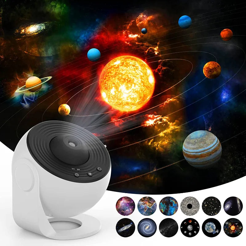 360 Rotate Planetarium Galaxy Projector Lamp