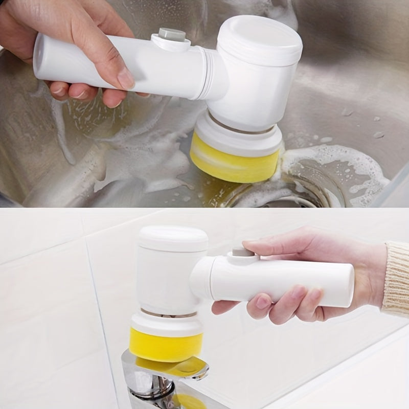 USB Rechargeable Handheld Electric Spin Cleaning Brush