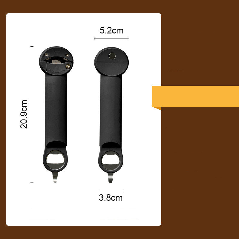 Multifunctional Retractable Tin Opener