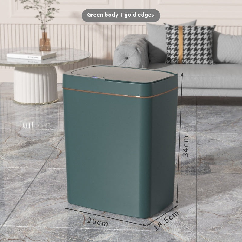 Light Luxury Smart Sensor Trash Can