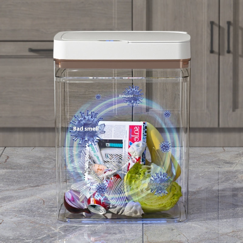 Light Luxury Smart Sensor Trash Can