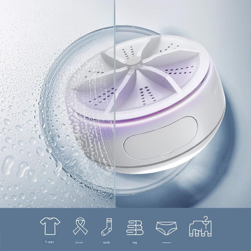 Portable Remote Control Mini Turbo Washing Machine