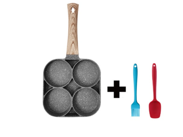 Non Stick Multi Functional 4 Hole Frying Pan