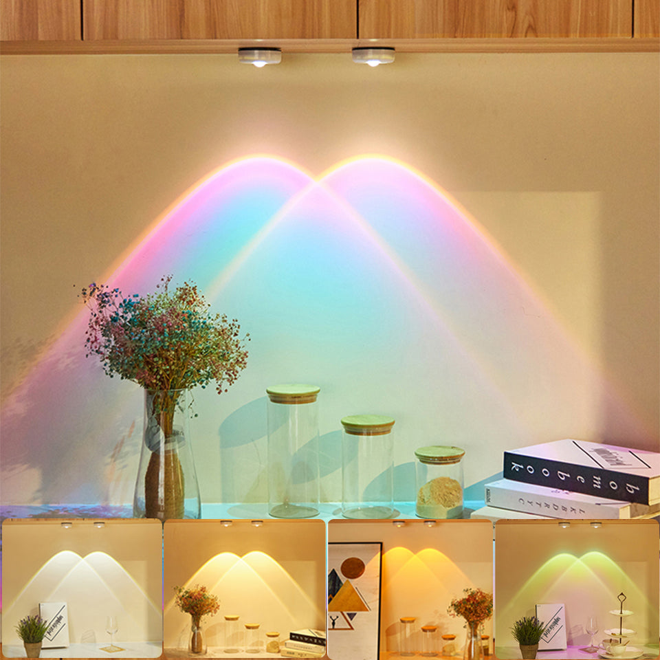 Wireless Closet LED Sunset Lights Under Furniture