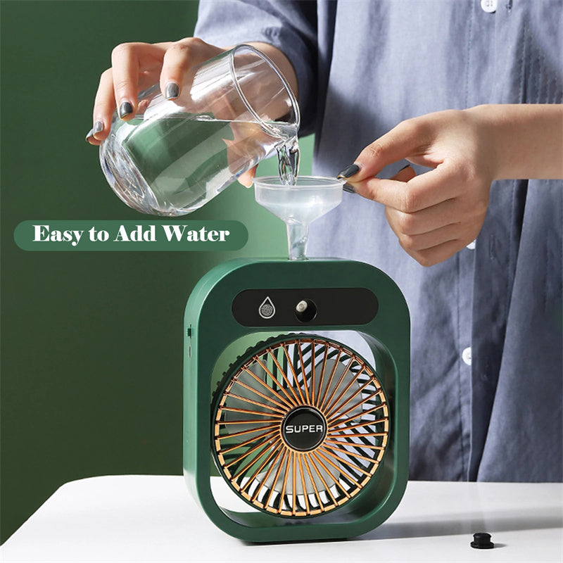 USB Multi Speed Air Conditioning Mist Fan