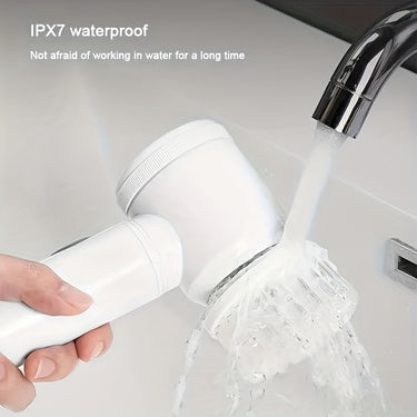 USB Rechargeable Handheld Electric Spin Cleaning Brush