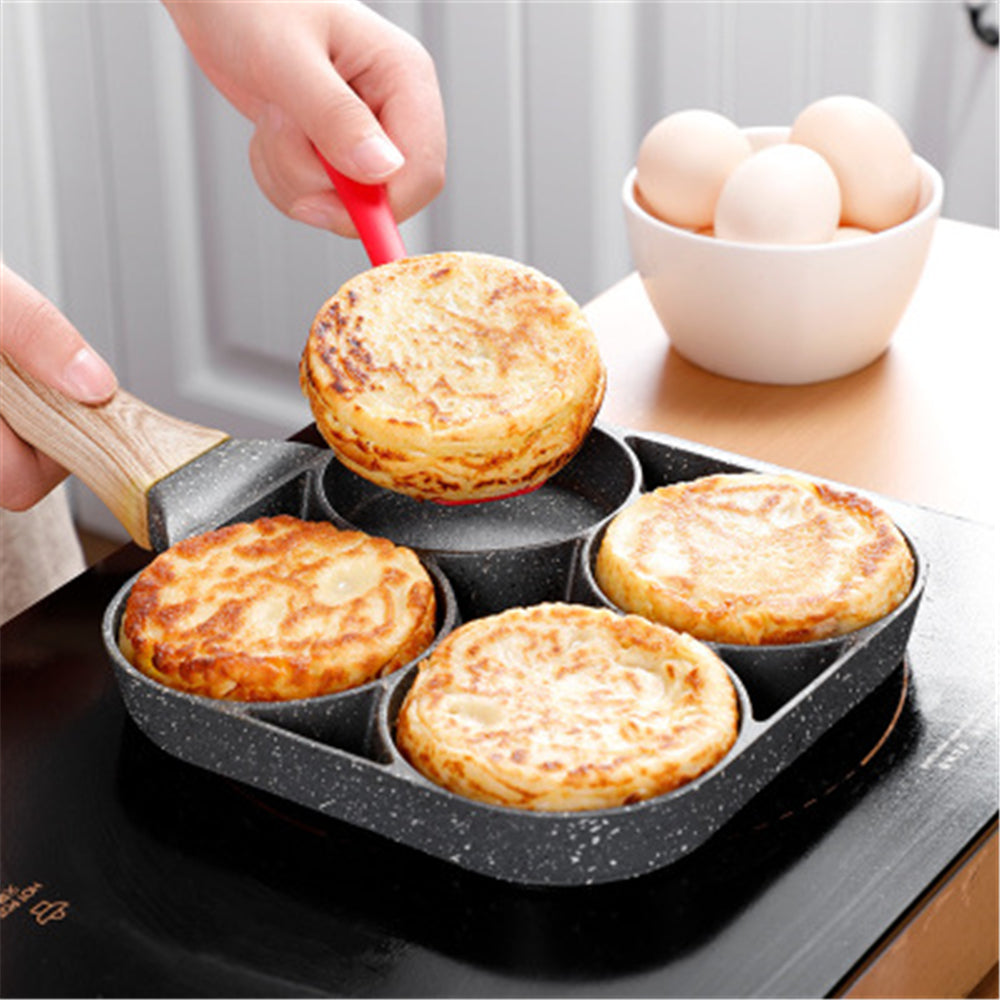 Non Stick Multi Functional 4 Hole Frying Pan
