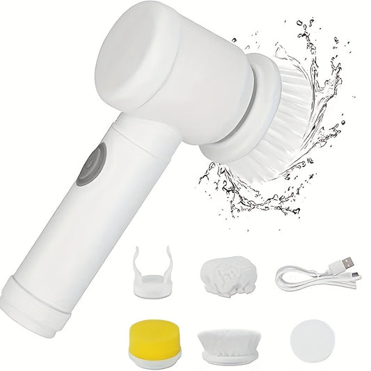 USB Rechargeable Handheld Electric Spin Cleaning Brush