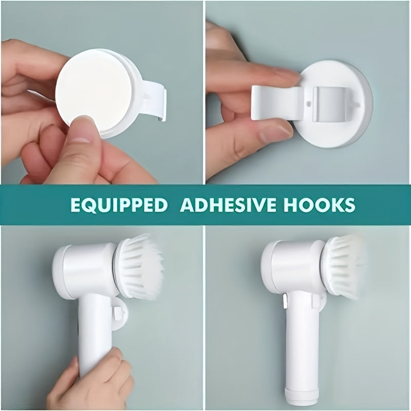 USB Rechargeable Handheld Electric Spin Cleaning Brush